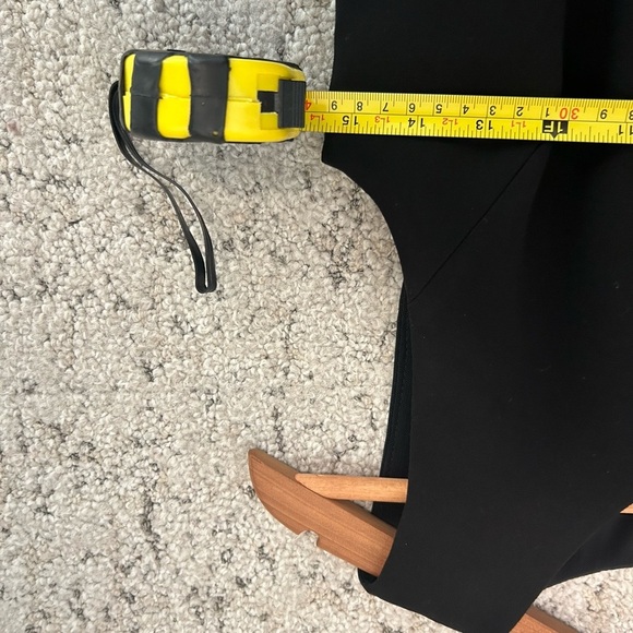 Danier Shift leather panel dress size 8 (12 UK) Italian leather made in 🇨🇦EUC - Picture 12 of 16